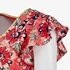 TwoDay dames blouse met bloemenprint rood 3