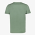 Unsigned heren T-shirt groen met tekstopdruk 2