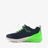 Skechers Microspec Max kinder sneakers blauw/groen 3