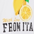 TwoDay dames T-shirt met lemon print wit 3