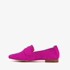 Hush Puppies suede dames instappers fuchsia 3
