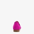 Hush Puppies suede dames instappers fuchsia 4