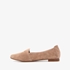 Hush Puppies leren dames instappers taupe 3