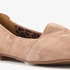 Hush Puppies leren dames instappers taupe 6