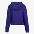 Tommy Hilfiger cropped dames hoodie blauw 2