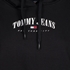 Tommy Hilfiger cropped dames hoodie zwart 3