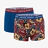 Boxershorts 2-pack blauw/rood