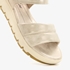 Softline dames sandalen met metallic details 6