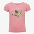 Meisjes T-shirt roze met jungledieren