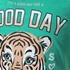 TwoDay meisjes T-shirt groen tijgerkopje 3