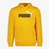 Puma ESS+ Col 2 Big Logo heren hoodie geel