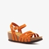 Bio dames sandalen oranje