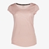 Heather Cat dames sport T-shirt roze