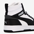Puma Rebound V6 Mid jongens sneakers zwart/wit 6