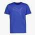 Performance Cat heren sport T-shirt blauw