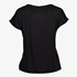 TwoDay dames T-shirt zwart/bruin met print 2