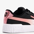 Puma Carina Star Glow meisjes sneakers zwart/roze 6