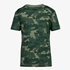 Unsigned jongens T-shirt groen met camouflageprint 2