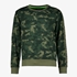 Jongens sweater met camouflage print