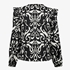 TwoDay dames blouse met print zwart wit 2