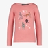 Meisjes shirt roze met dierenprint