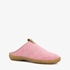 Wollen dames pantoffels roze