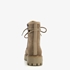 s.Oliver dames veterboots taupe 4