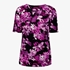 TwoDay dames T-shirt met bloemenprint paars 2