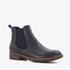 Lage Chelsea boots donkerblauw