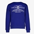 Unisgned jongens sweater met backprint blauw 2