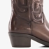 Harper leren dames western boots bruinr 6