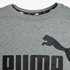 Puma Essentials Big Logo heren sport T-shirt grijs 3