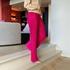 TwoDay dames plissé pantalon roze 3