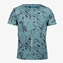 Osaga Dry heren hardloop T-shirt blauw met print 2
