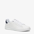 Heren sneakers wit met blauw detail