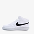 Nike Court Vision Mid hoge heren sneakers wit 3