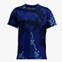 Dry kinder voetbal T-shirt blauw met print