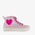Blue Box hoge meisjes sneakers roze met pailletten 7