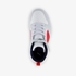 Puma Rebound V6 Mid kinder sneakers wit/rood 5