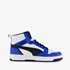 Puma Rebound V6 Mid kinder sneakers blauw/wit 7