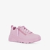 Meisjes sneakers roze met rits
