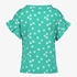 TwoDay meisjes T-shirt groen met bloemen 2