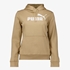 Puma Essentials Logo dames hoodie beige