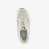 Nova dames sneakers wit met gouden details 5