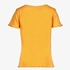 TwoDay basic meisjes rib T-shirt oranje 2