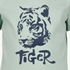 Unsigned jongens T-shirt lichtgroen met tijger 3