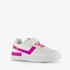 Meisjes sneakers wit met roze details