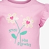 TwoDay meisjes T-shirt roze met bloemen 3