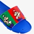 Super Mario kinder badslippers blauw 6