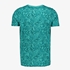 Unsigned heren T-shirt met bloemenprint blauw 2